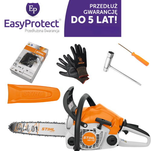 Piła spalinowa STIHL MS 172  C-BE 1,9KM - STIHL MS 172, pilarka spalinowa, piła łańcuchowa, piła do drewna,